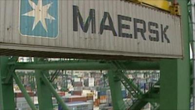 Maersk container