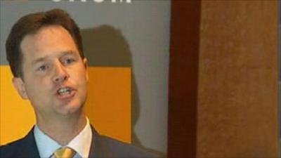 Deputy Prime Minister, Nick Clegg