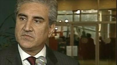 Pakistani Foreign Minister Shah Mahmood Qureshi