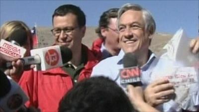 Chile's President Sebastian Pinera