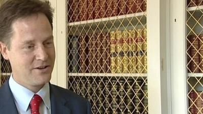 Deputy Leader Nick Clegg