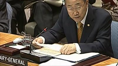 UN Secretary General Ban Ki-moon