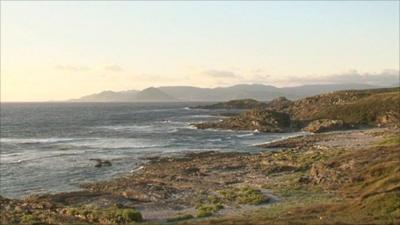 The Galician coast