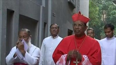 Procession for Mother Teresa