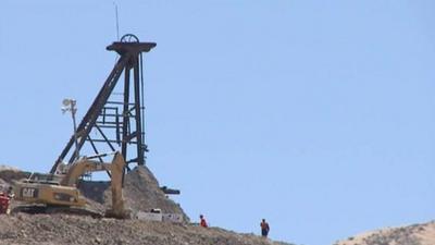 Mine in Chile where miners are trapped