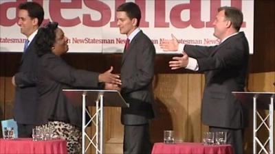 Ed Miliband, Diane Abbott, David Miliband and Ed Balls