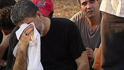 Asylum seeker protesting in Darwin