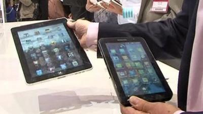 Apple's iPad and Samsung's Galaxy Tab