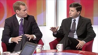 Jeremy Bowns and Douglas Alexander