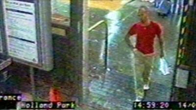 CCTV footage of Gareth Williams