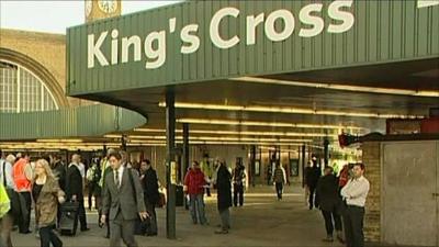 King's Cross station, London