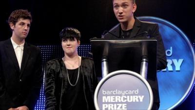 The xx are awarded the Mercury Music prize