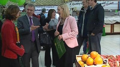 Plaid Cymru leader Ieuan Wyn Jones