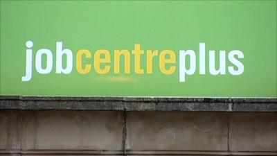 Job Centre sign