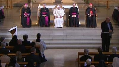 The Mass at St Mary's University College in Twickenham