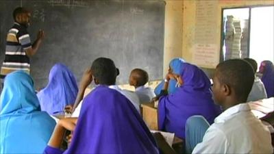 School in a village in Kenya