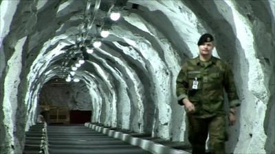 Inside Norway's underground military HQ