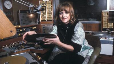 Annie Nightingale in 1976