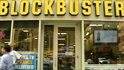 Blockbuster store