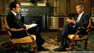 Obama speaks to BBC Persian