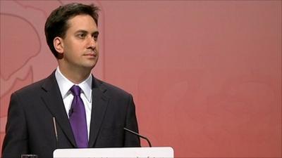 Labour leader Ed Miliband