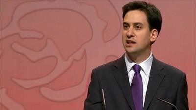 Labour leader Ed Miliband