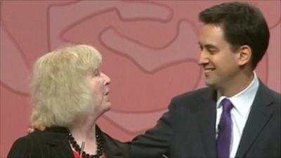 Ed Miliband being elected leader