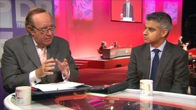 Andrew Neil and Sadiq Khan