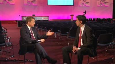 Bill Turnbull and Ed Miliband