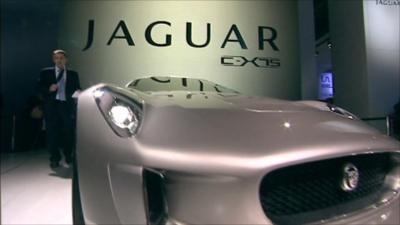 The new Jaguar C-X75