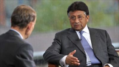 Pervez Musharraf on the Andrew Marr Show