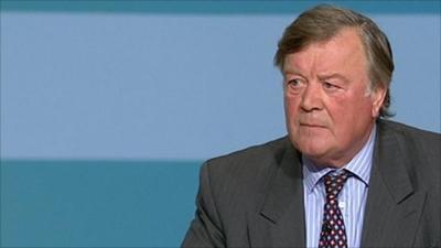 Justice Secretary Kenneth Clarke