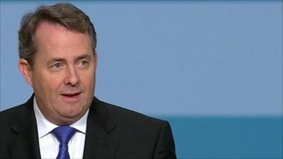 Defence Secretary Liam Fox