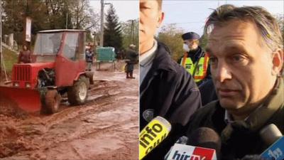 Toxic mud and Hungarian president
