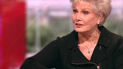 Alzheimer's Society ambassador Angela Rippon