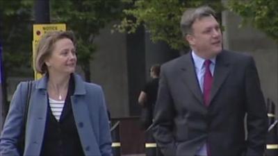 Yvette Cooper and Ed Balls