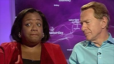 Diane Abbott and Michael Portillo