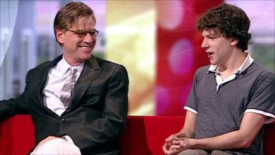 'The Social Network' talk to BBC Breakfast