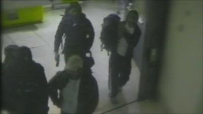 The bombers caught on CCTV