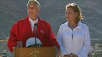 Chilean President Sebastian Pinera