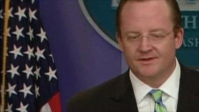 White House spokesman Robert Gibbs