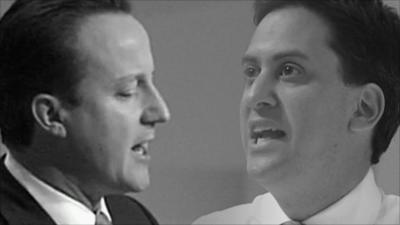 David Cameron and Ed Miliband