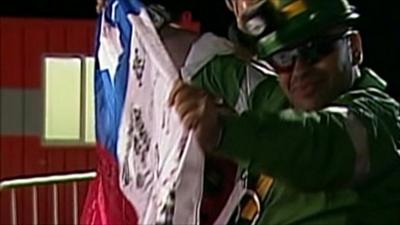 Jose Oyeda Vidal, the seventh miner to be rescued