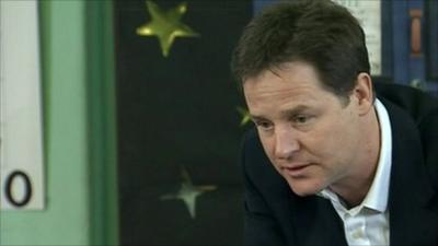 Deputy PM Nick Clegg