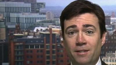 Shadow Education Secretary Andy Burnham