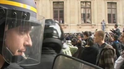 Protests in France