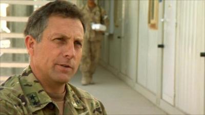 Maj Gen Nick Carter, Commander of British Forces in Southern Afghanistan