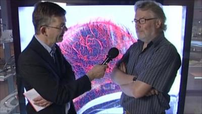 Nick Higham and Iain Banks