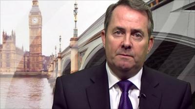 Defence Secretary Liam Fox