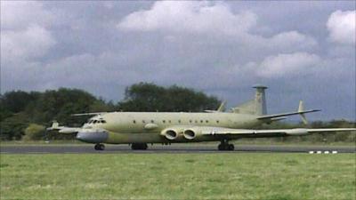 The Nimrod MRA4, an order for which has been cancelled